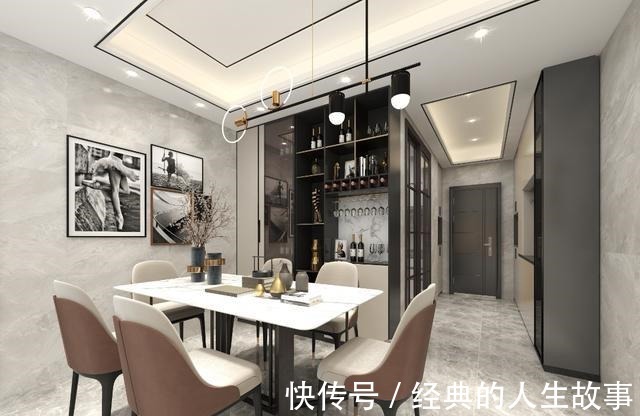 瓷砖|满是创意的现代简约风格不锈钢、瓷砖、布艺完美结合!亮洁舒适!