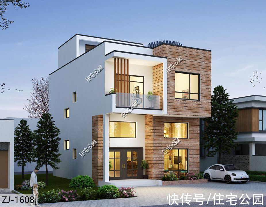 休闲室|占地只要100多平,农村盖房选这10套,又美观又省钱