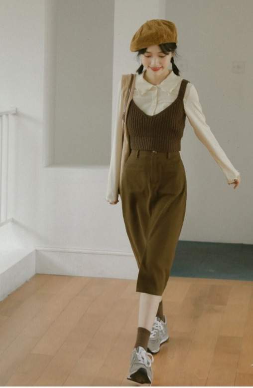 穿搭|今秋流行的学院风穿搭get起来,让你秒变高中生,减龄不止十岁