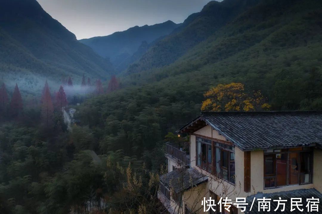 轰趴|藏在安吉这座山间竹林里的山野轰趴民宿，还可以泡汤赏雪景丨简爱