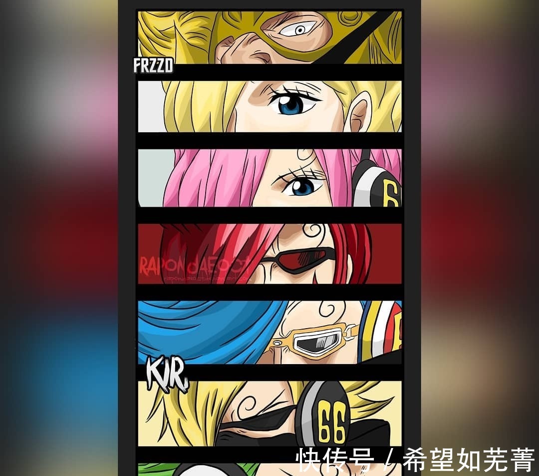 延晨|海贼王63个角色,光看眼神的话,你能猜出几个人