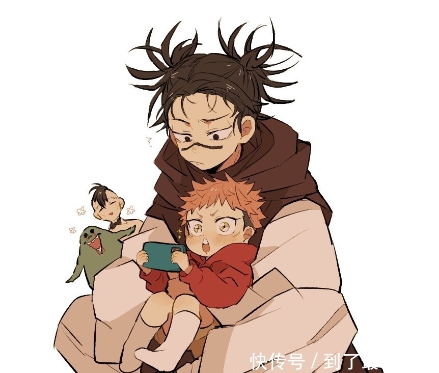 五条悟带幼崽形态主角团,胀相花式带幼虎,好哥哥属性点满