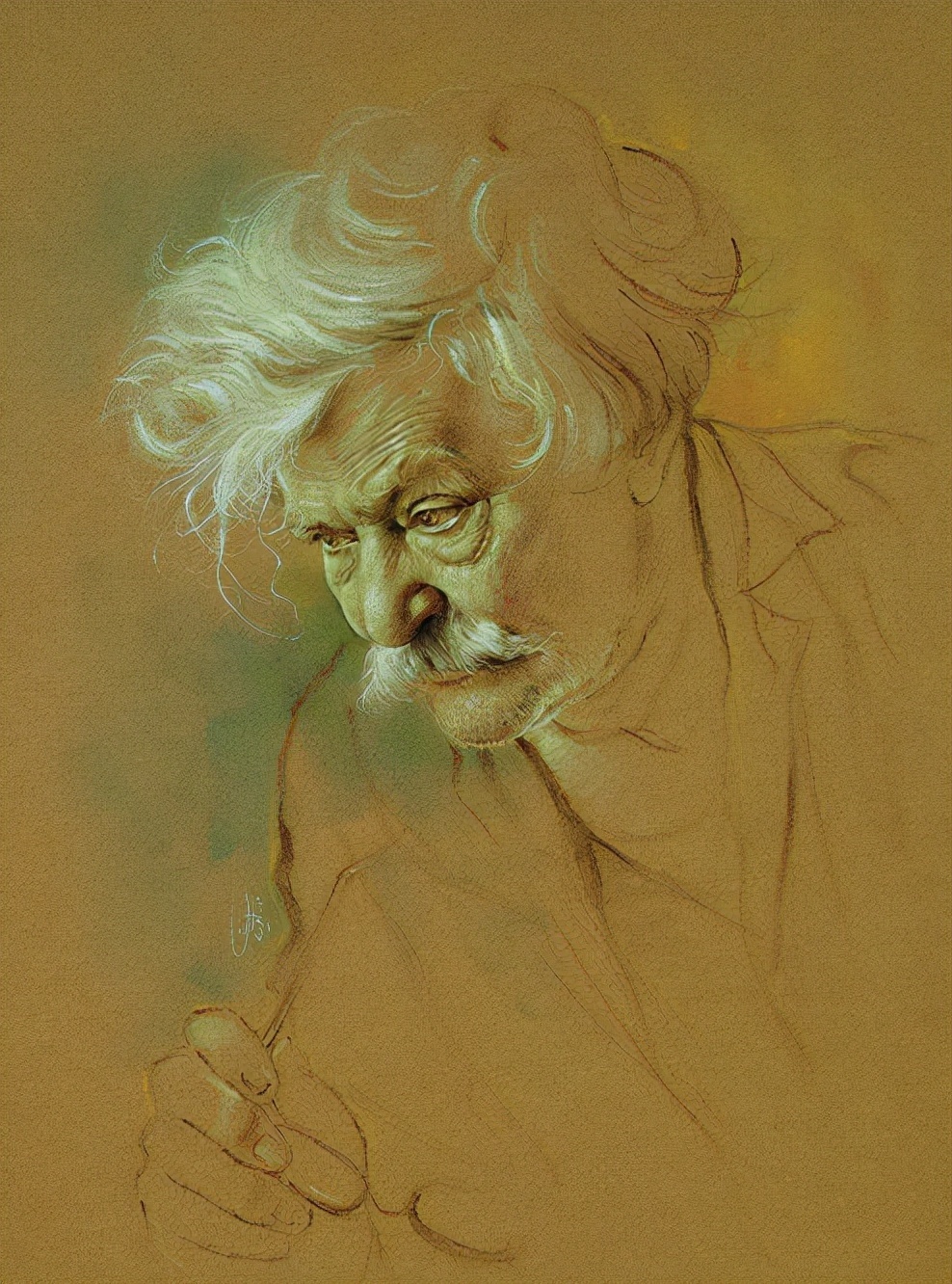 艺术家!伊朗艺术家莫提.Katouzian 素描作品欣赏