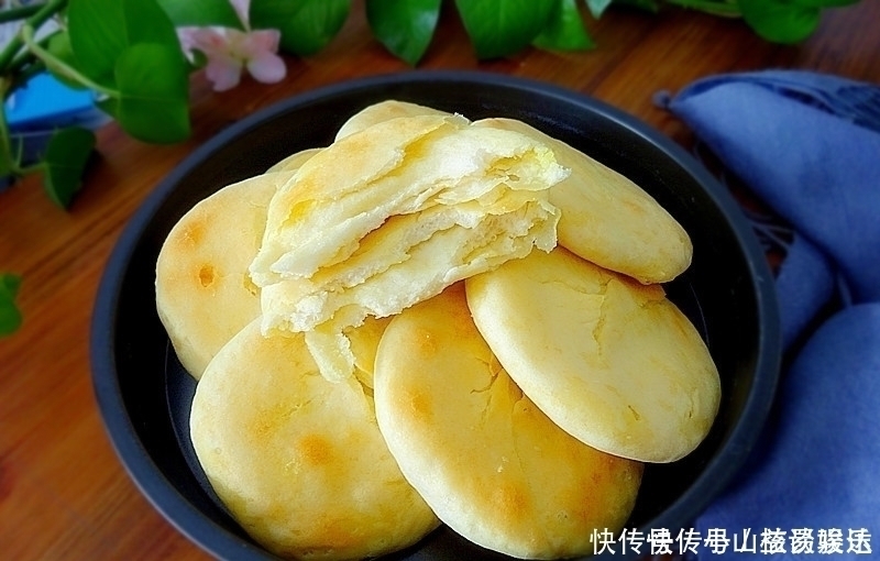夏天早餐饼这么做,无油烟,香酥又暄松,真好吃,儿子最爱