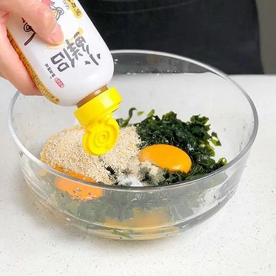 燕麦麸|裙带菜小饼