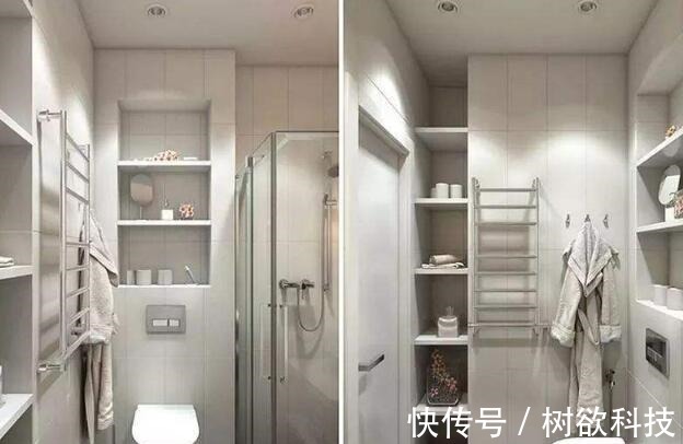 小户型|小户型卫生间别再装置物架了,如今都流行这样改造设计,太聪明了