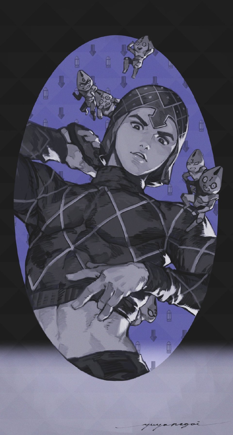 jojo|知名画师绘制《JOJO》同人,画风细腻温柔,空条徐伦也出场
