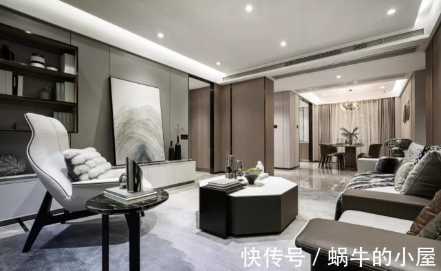 用力过猛|轻奢风149㎡四居室,喜欢美式风的不容错过,太惊艳了