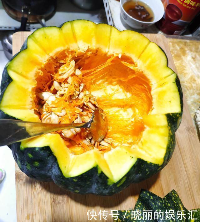 南瓜|好吃好玩高颜值南瓜藜麦饭,清香扑鼻,不一样的晚餐主食