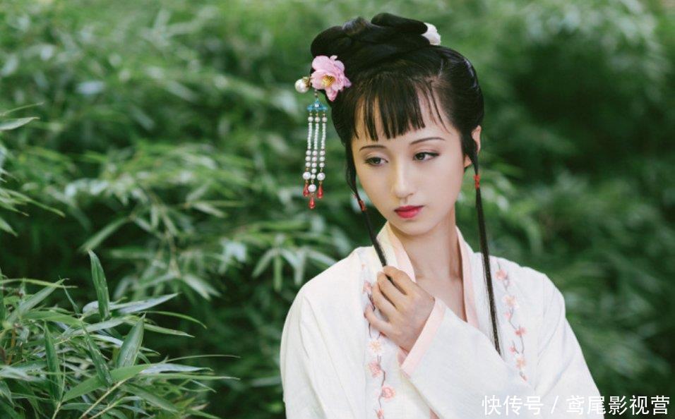 柔美|20岁师大汉服女神气质柔美哀婉,长相神似陈晓旭,拍林黛玉写真真假难辨