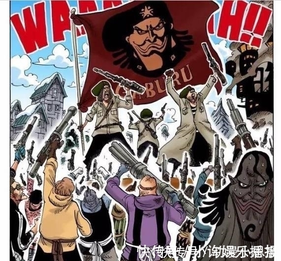 卡布鲁|海贼王：还记得湿发卡里布么？他在革命军当队长了！