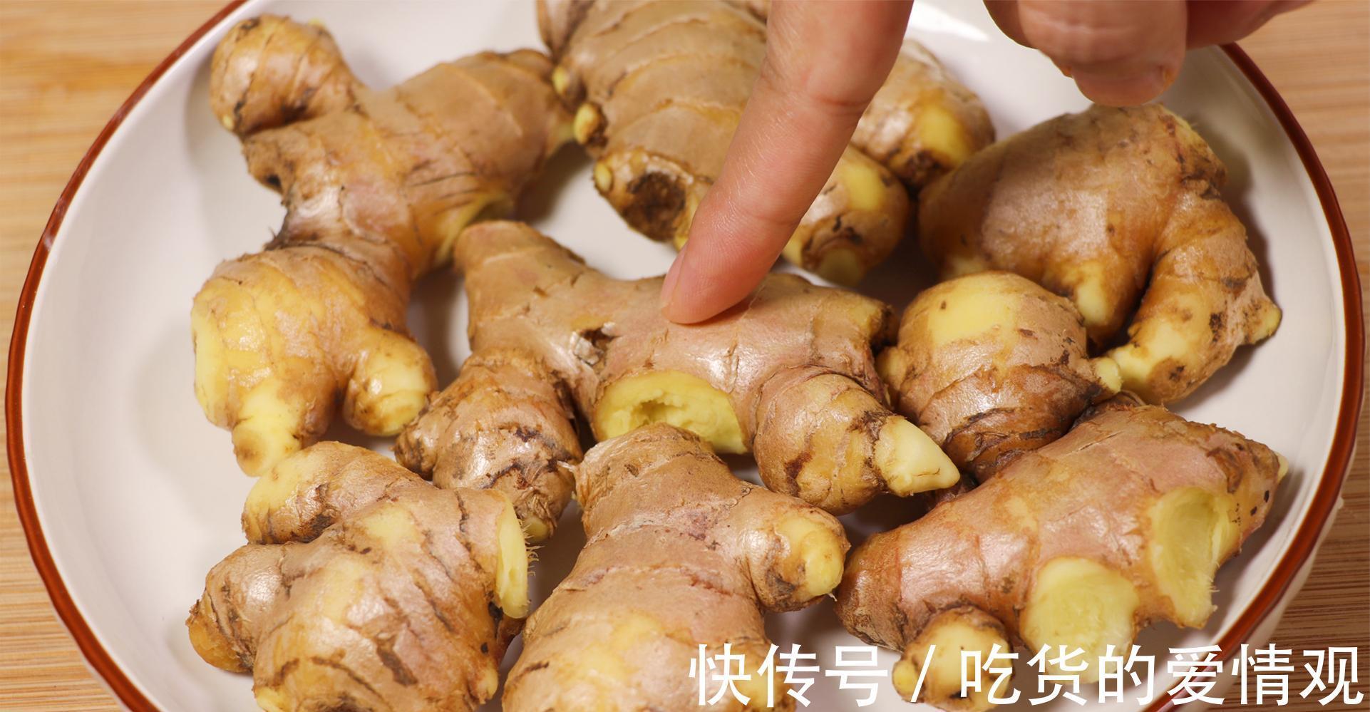保鲜膜|才知道,生姜保存这么简单,老菜农教我一招,放一年不干瘪不发芽