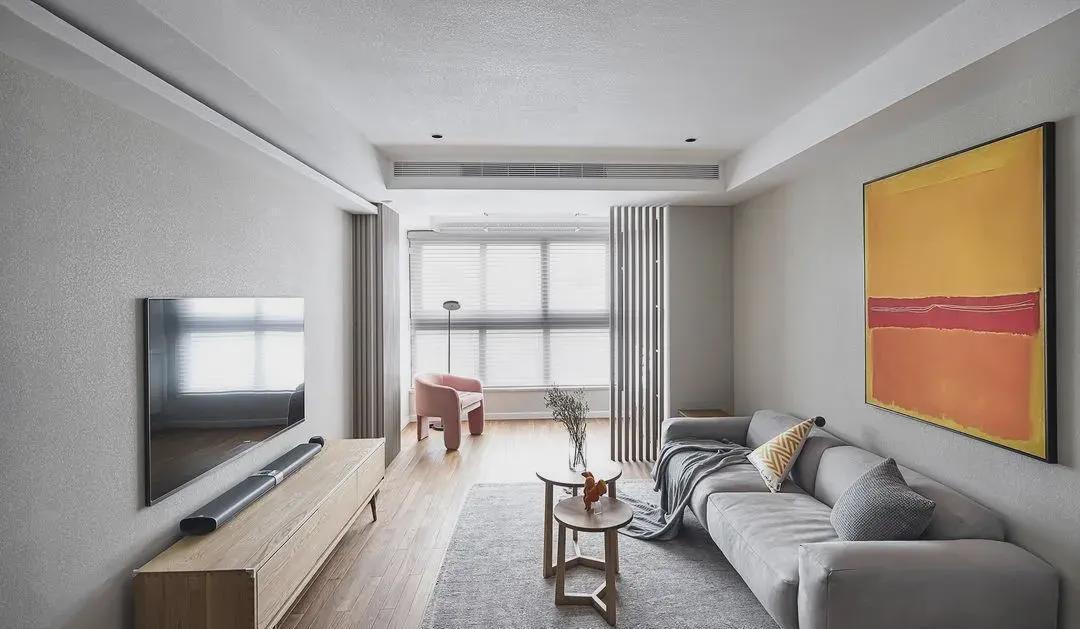 北欧风|89㎡极简北欧风小三房,质感爆表,每1㎡都很美