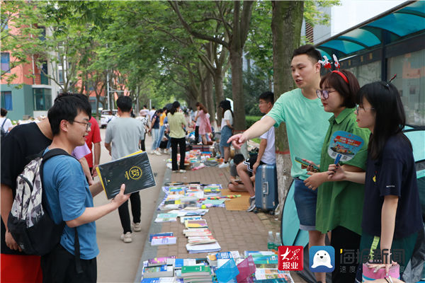 跳蚤|循环显勤俭，淘宝淘青春！中国石油大学（华东）跳蚤市场红红火火