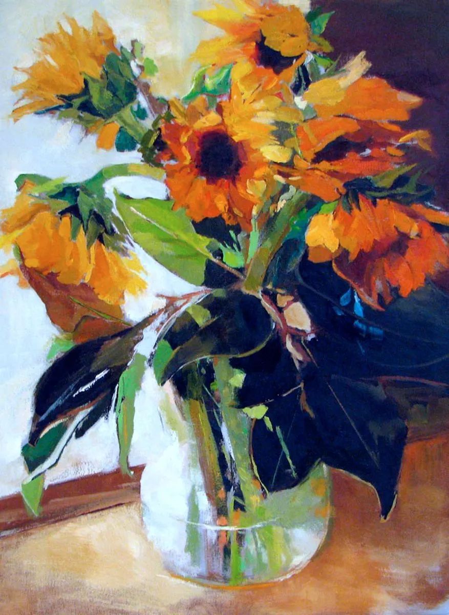 笔力独到,气势如虹,看看这二位的油画