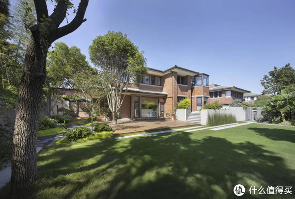 平面|上海430㎡极简新中式别墅,超大花园,让人过目难忘