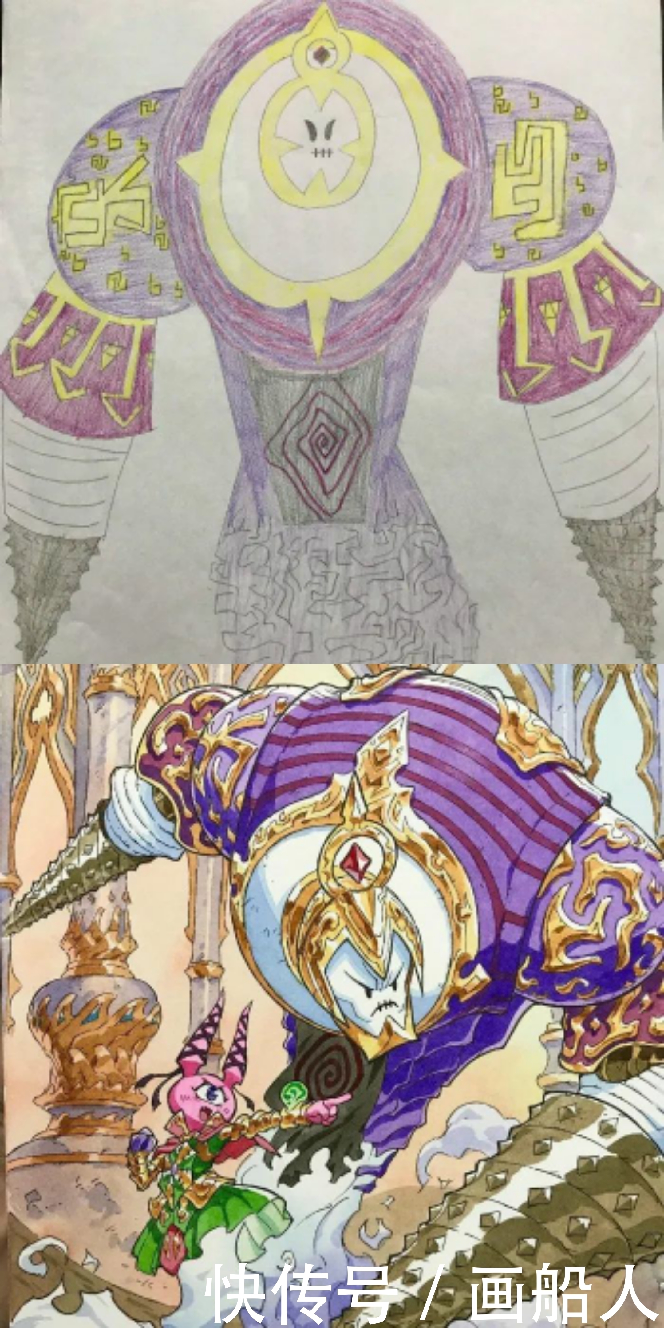 想象力|国外大神爆改儿子画作,画风突变引网友惊叹:这是别人的父亲!