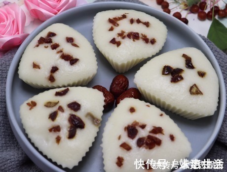 蛋糕|大米发糕家常做法，不用打发，不加一滴油，蓬松香软，比蛋糕好吃