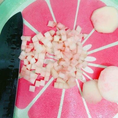 吉利丁片|吃一次想十次的下饭菜一敲就开 桃