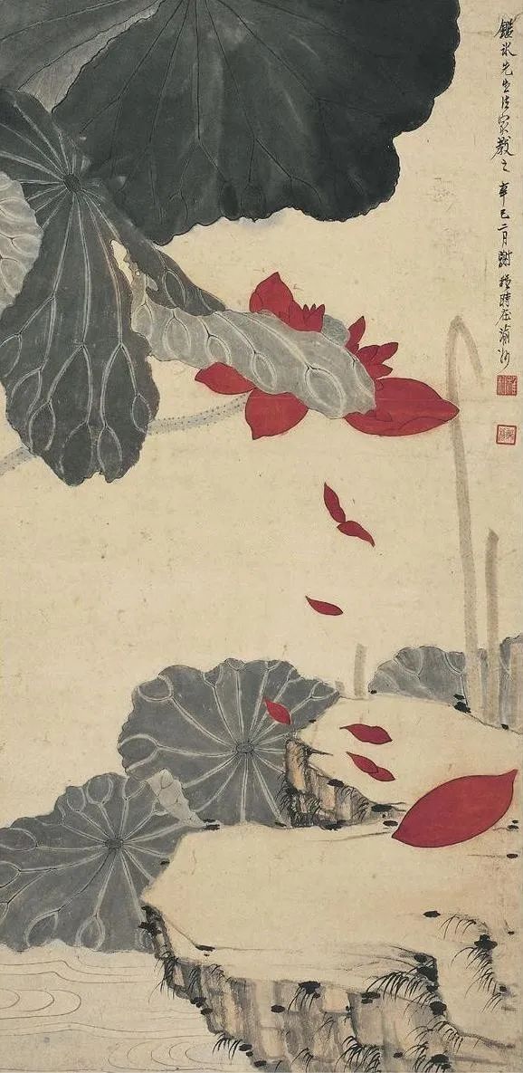 荷塘$谢稚柳的江南荷塘，美翻了