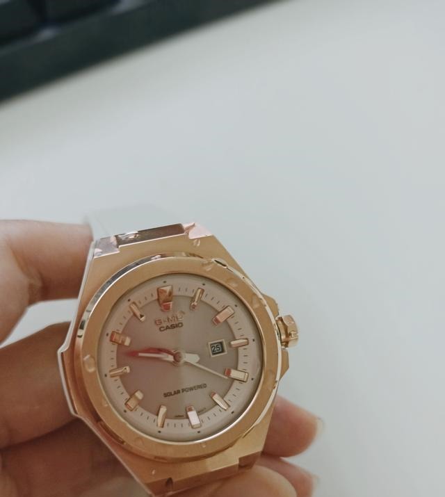 玫瑰金 卡西欧手表怎么样,casio手表质量好吗!