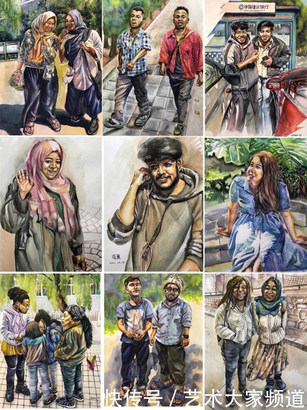 流浪者|【百年辉煌·2021最具收藏价值艺术家】赵丽作品鉴赏