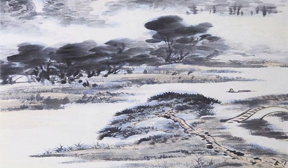  落照|人生多喧扰，诗人司空曙独吟《松下雪》：落照入寒光，偏能伴幽寂