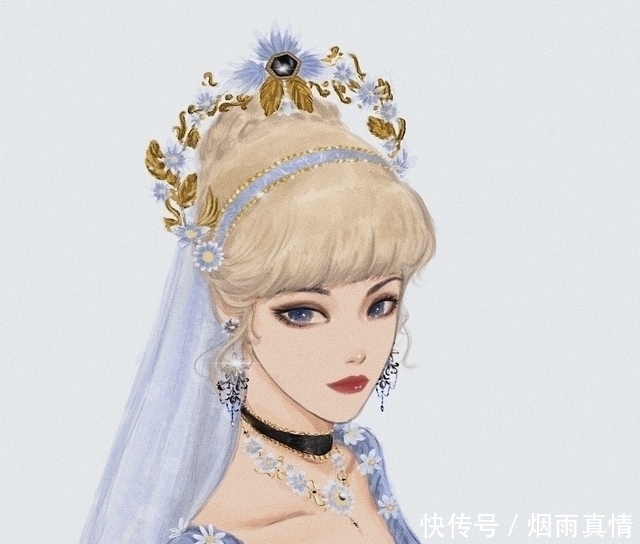 公主|当迪士尼公主成女王别低头,皇冠会掉艾莎的皇冠美轮美奂