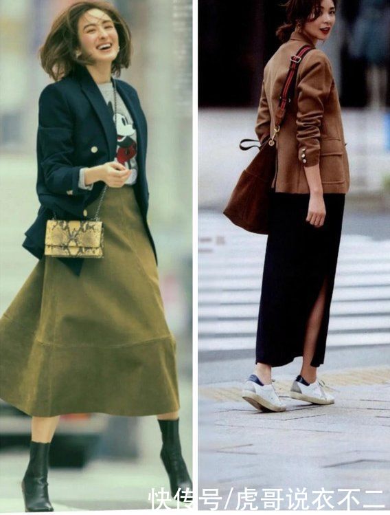 40岁女人开春别总穿卫衣，日系风西服指南来了，照着穿真优雅