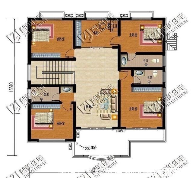 户型|宽12米上下的农村别墅,全身都是优点,造价还蛮低!