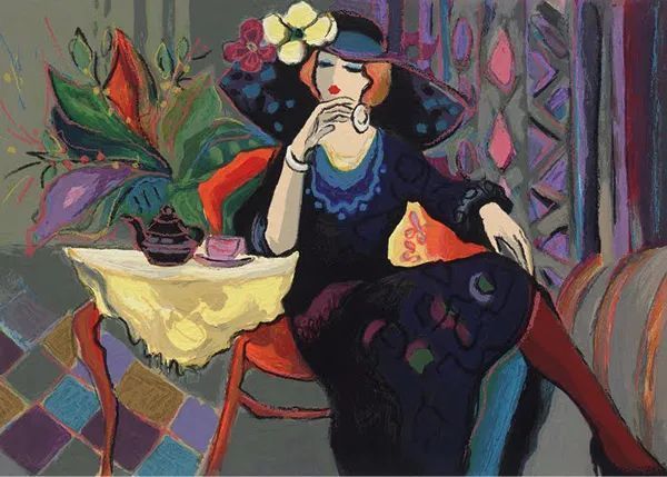 流动的曲线,鲜艳的色彩,极富美感的画面!