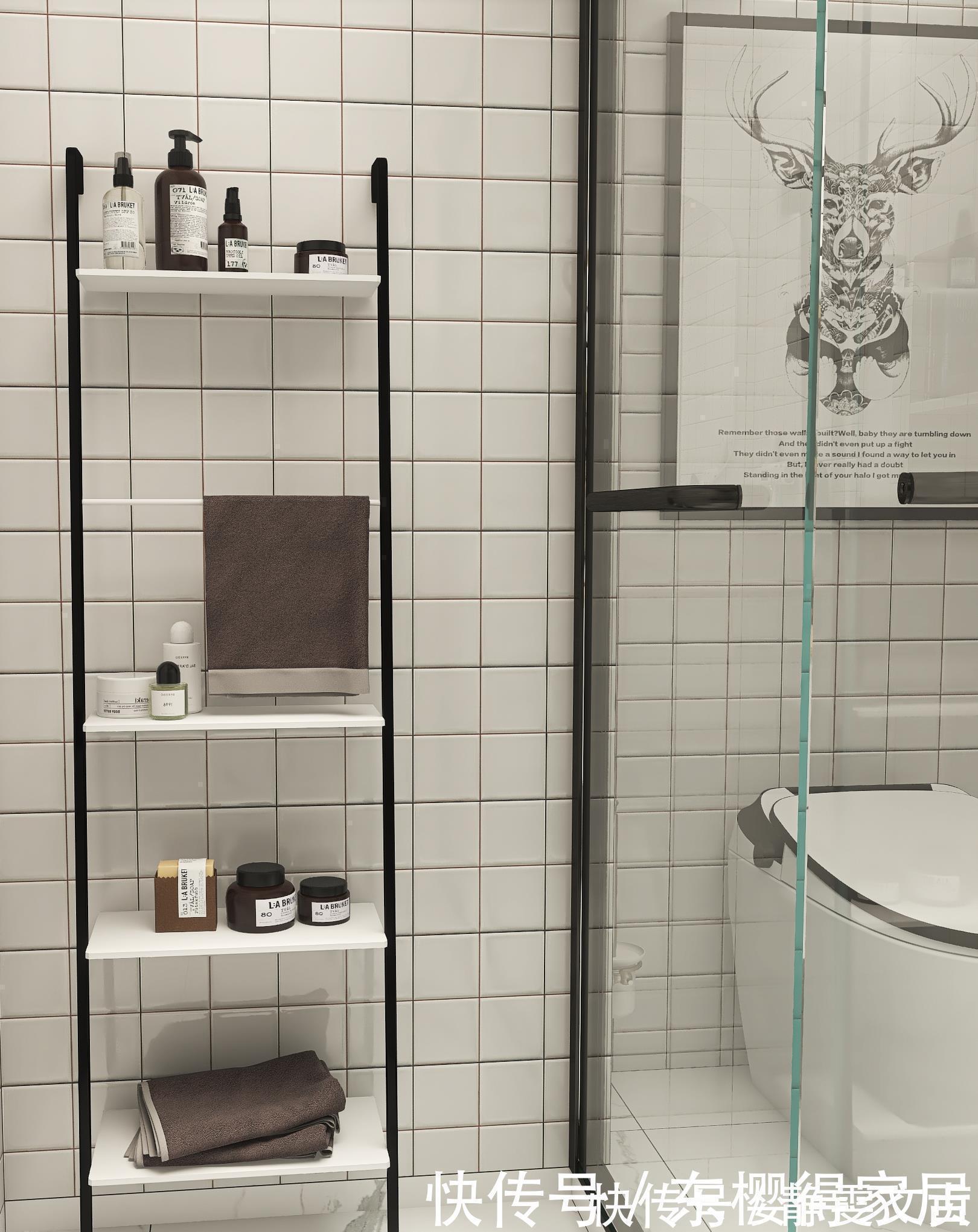 马桶|邻居参观完我家4㎡卫生间设计,纷纷点赞,收纳局部做得太好了