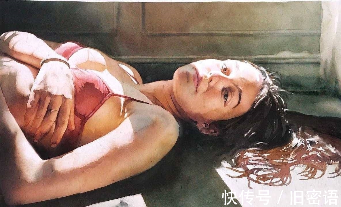 绘画|婀娜妩媚,水色交融——贝卡里令人赞叹不已的人体肖像画
