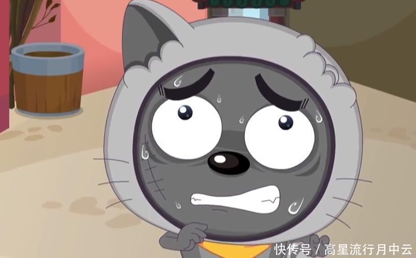 女装|《喜羊羊与灰太狼》第一集就暴露奇猫国的弱点,灰太狼化身女装猫!
