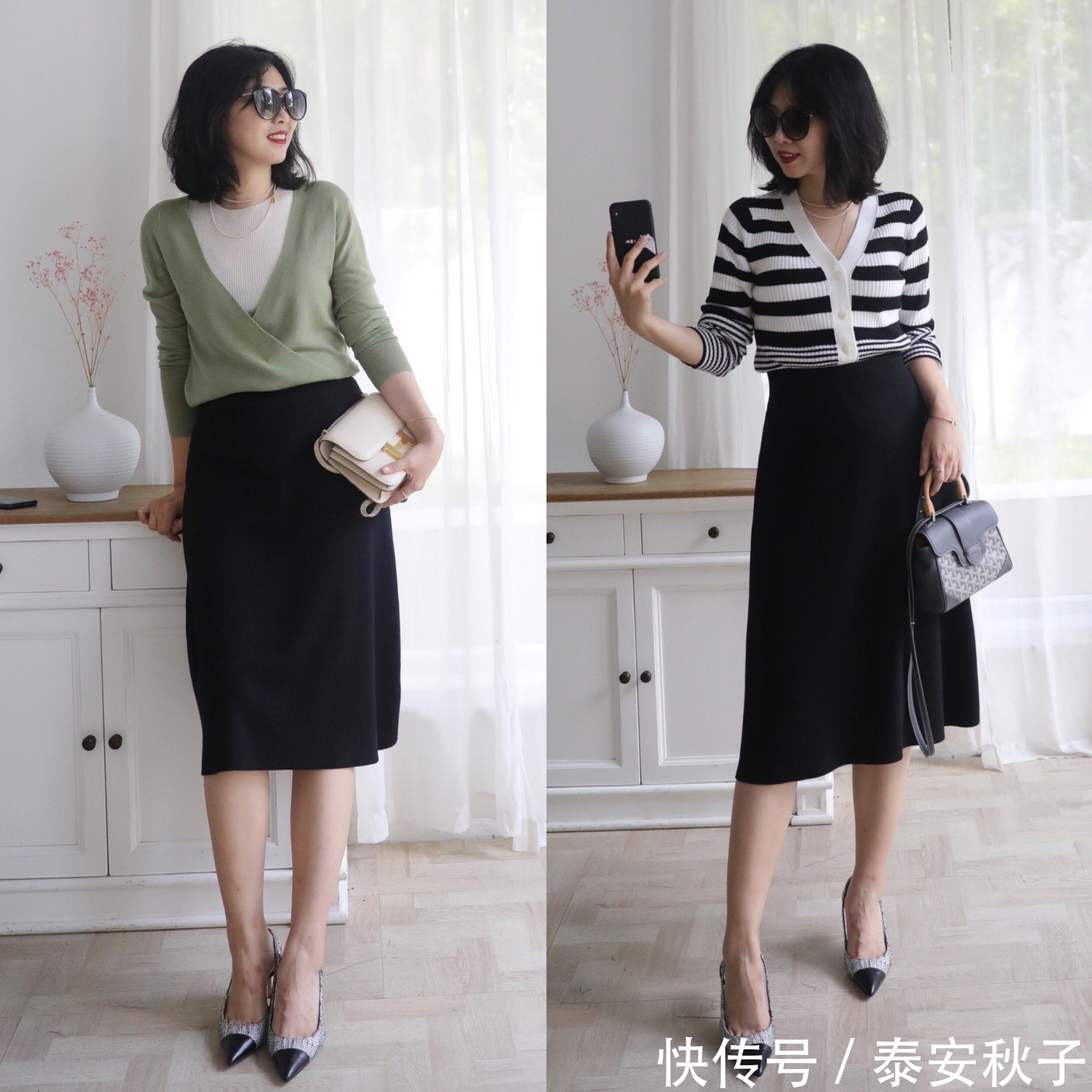 美女|太棒了！8月最美的“熟女感穿搭”赏析在此：基本款式真给力！