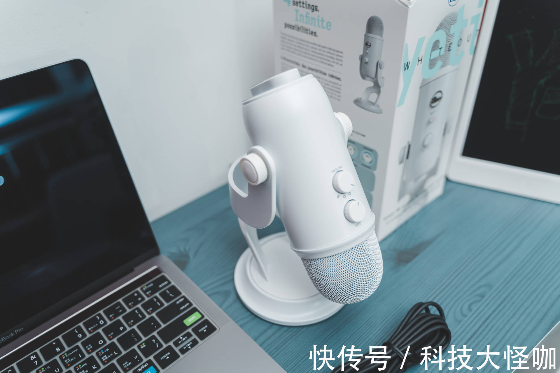 麦克风|罗技Blue Yeti大雪怪直播麦克风,直播间的麦克风的扛把子