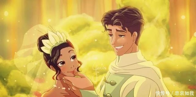 遇上日漫风|迪士尼公主遇上日漫风,花木兰变成了仙女,乐佩的头发成为了亮点