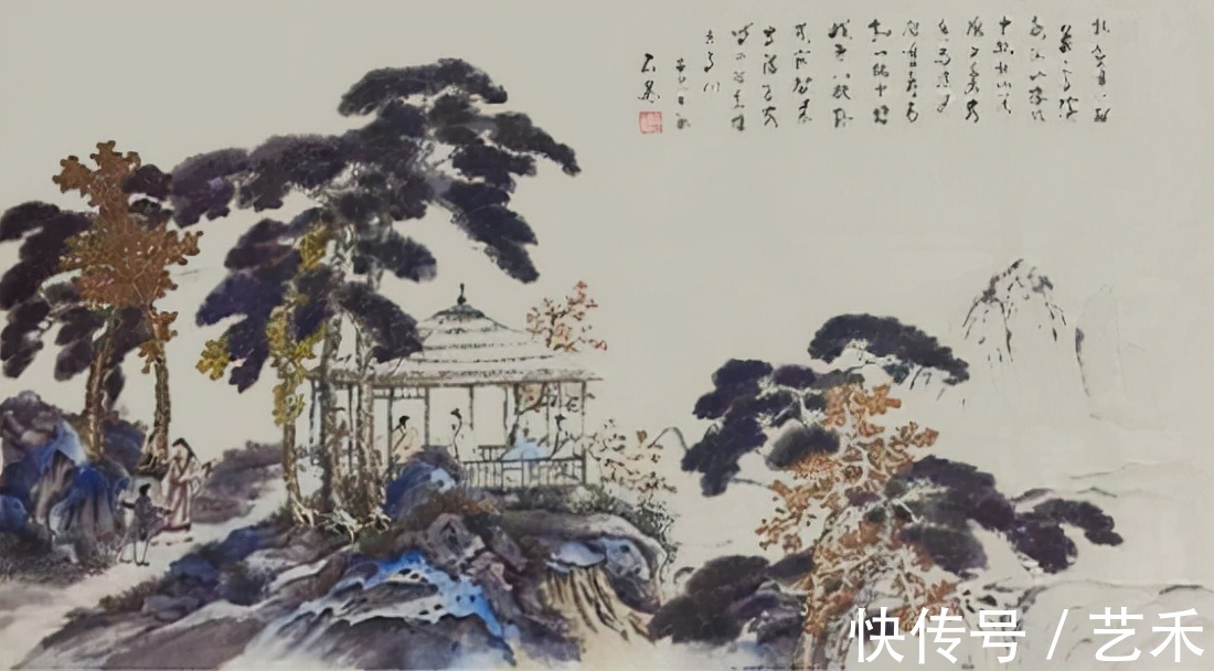 张大千@画家石云平——朴实厚重 气势畅达