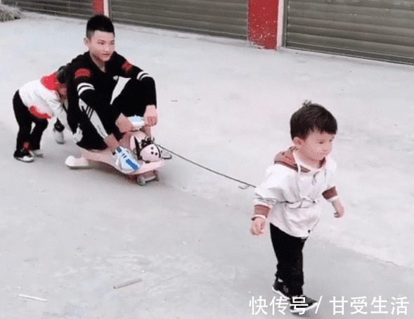 小葡萄|皮得很舅舅以大欺小,俩小外甥当牛做马,奶奶还有3秒抵达现场