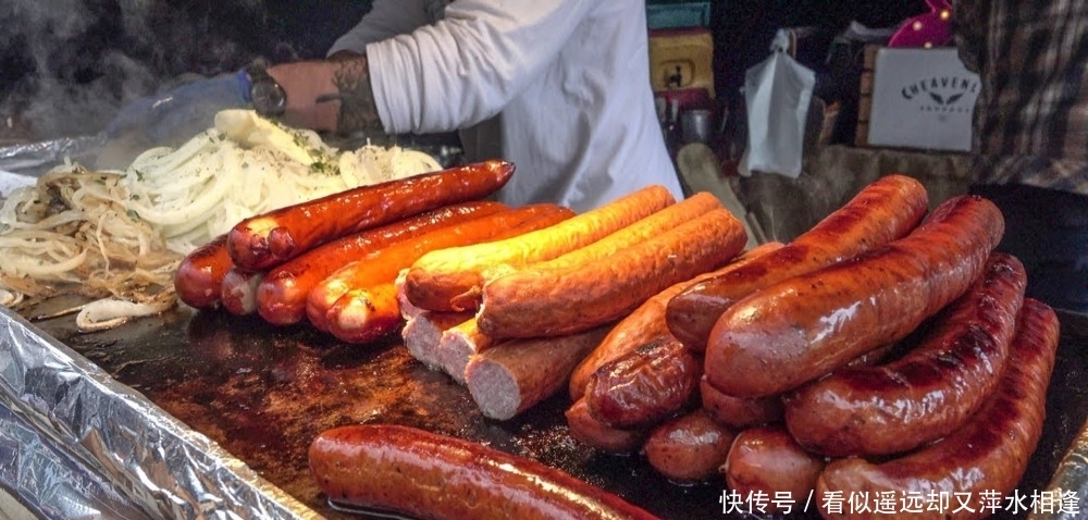 用料|美国牛肉香肠,用料货真价实,淀粉都不加,难怪都吃成了大胖子!