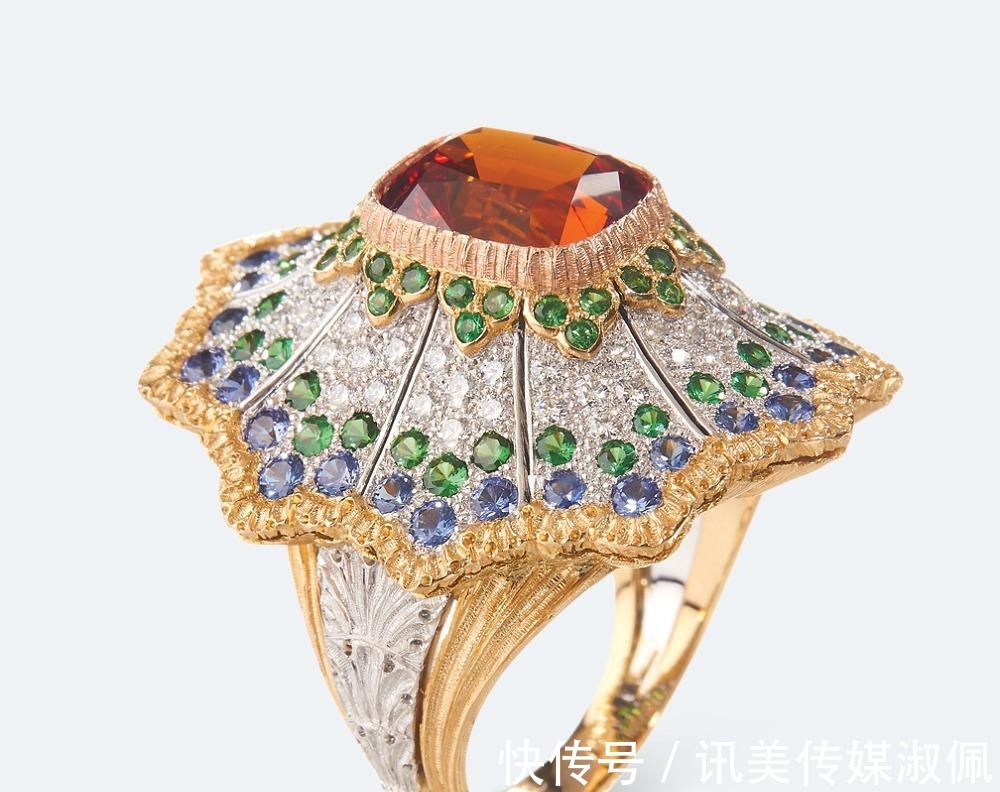 珠宝|布契拉提Giardino高级珠宝系列:宝石花园