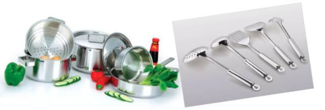 抗菌不锈钢厨具使用有讲究