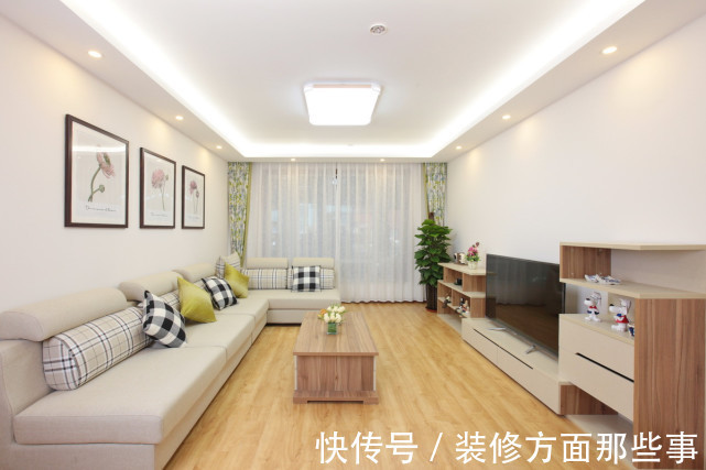 乳胶漆|75平现代风二居室,全屋用原木色回归自然,散发清新闲适的气息