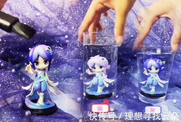 叶罗丽|叶罗丽手办，水王子发色随温度改变，孔雀C位登场，就差黑化孔雀