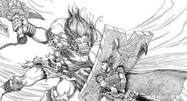 第一个大闹天庭的不是孙悟空,也不是杨戬,而是被称作战神的他