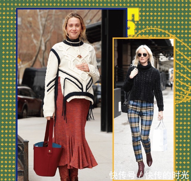 穿搭|冬天穿毛衣别再随意搭配,掌握阿兰毛衣搭配技巧,会穿就省钱