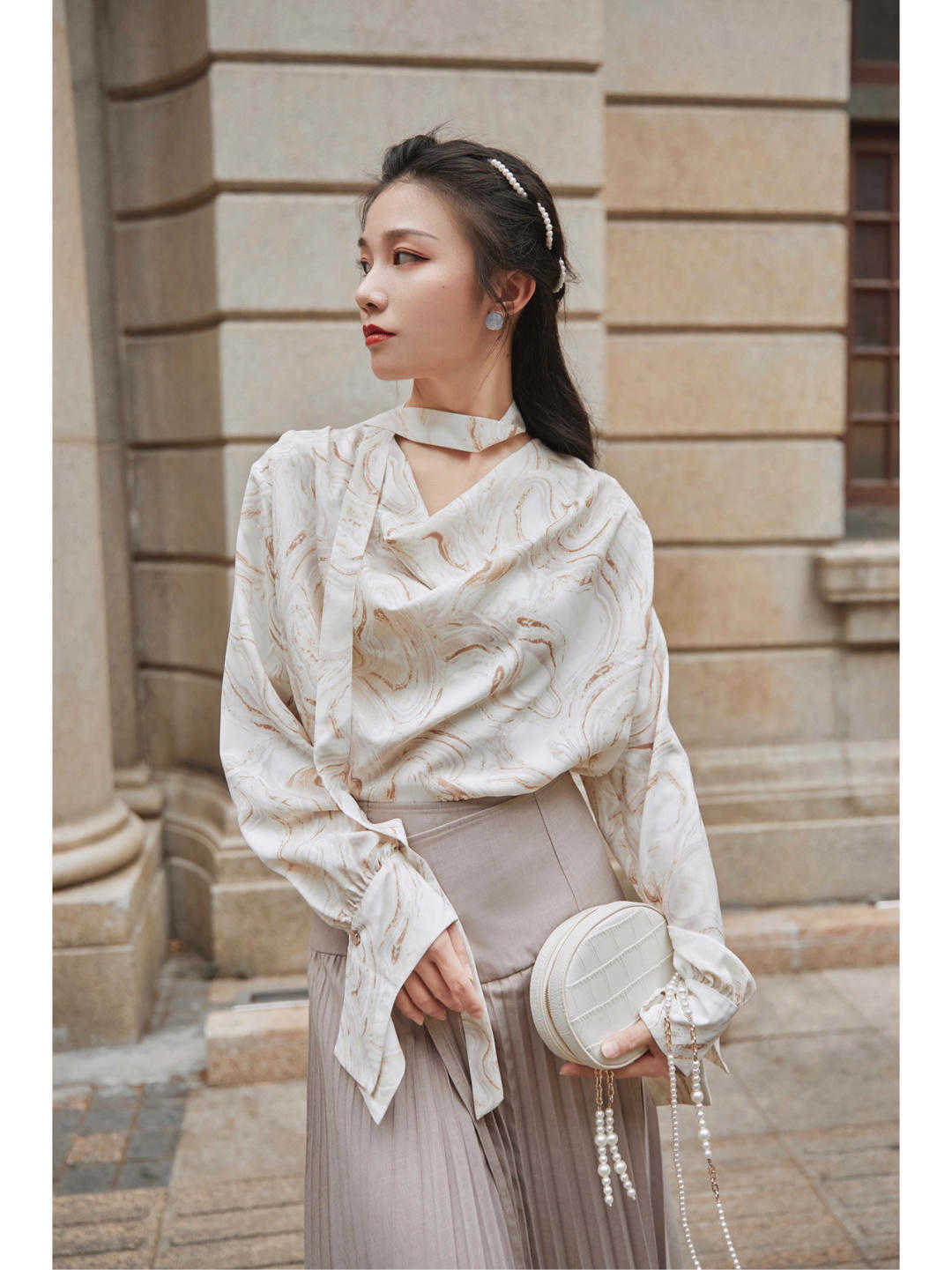 t恤|谁说小个子没气质?只有155身高,长裙也是标配显高,还显瘦