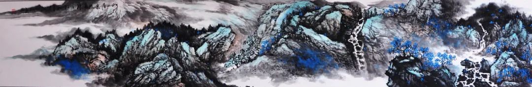 甘肃省@名家风采——梁杰 · 山水作品画鉴赏