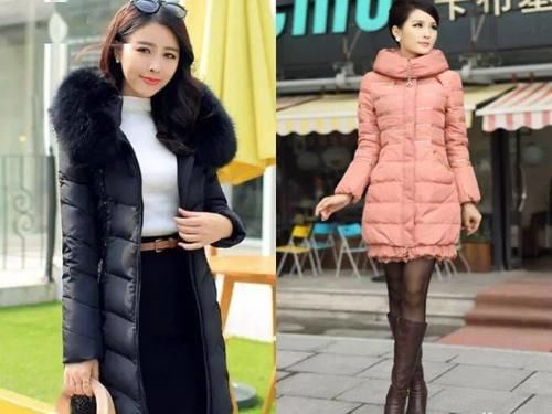 冬天,羽绒服越“长”越时髦!!