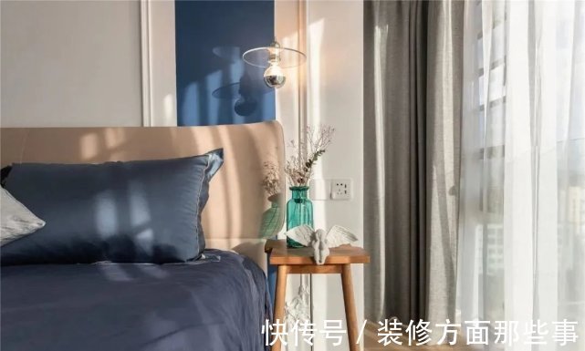 收纳|114m2简约温馨三居,白色+克莱因蓝的搭配,明净又高级!